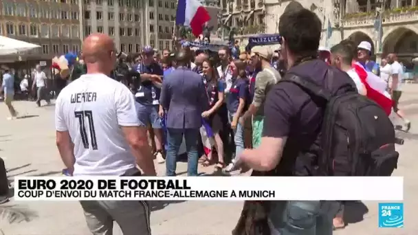 Euro-2021 de football : coup d'envoi du match France-Allemagne à Munich