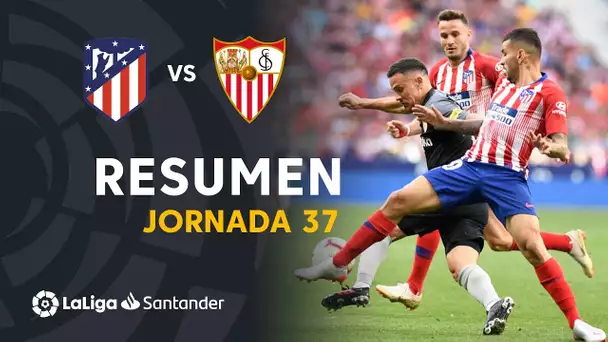 Resumen de Atlético de Madrid vs Sevilla FC (1-1)