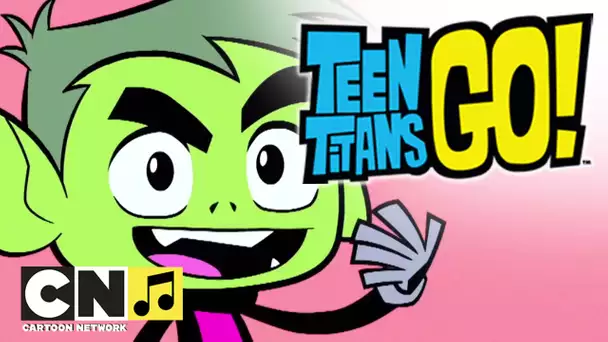 J&#039;aime mon livre | Chansons Teen Titans Go ! | Cartoon Network
