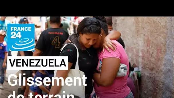 Glissement de terrain au Venezuela : 56 personnes manquent toujours à l'appel • FRANCE 24