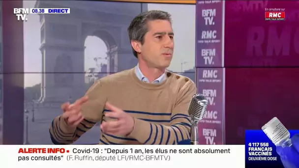 François Ruffin lance un appel: "Citoyens, dehors, dehors, dehors !"