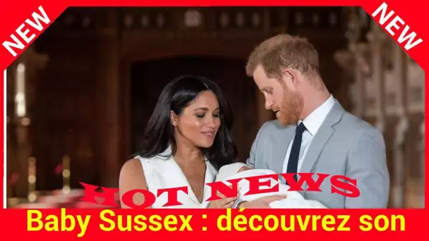 Baby Sussex : découvrez son adorable point commun avec le prince George, son cousin