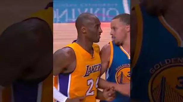 Stephen Curry & Kobe Bryant Mutual Respect Moment After 3-Pointer | #shorts