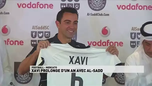 Xavi prolonge d'un an avec AL-Sadd