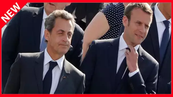 ✅  Nicolas Sarkozy : son tacle à peine voilé à Emmanuel Macron