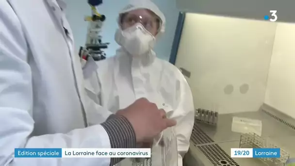 Covid-19 en Lorraine, les premiers tests en laboratoire privé