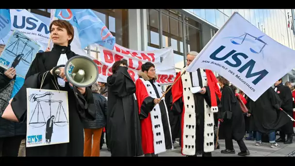 Justice : journée d'action de magistrats, avocats et greffiers pour plus de moyens