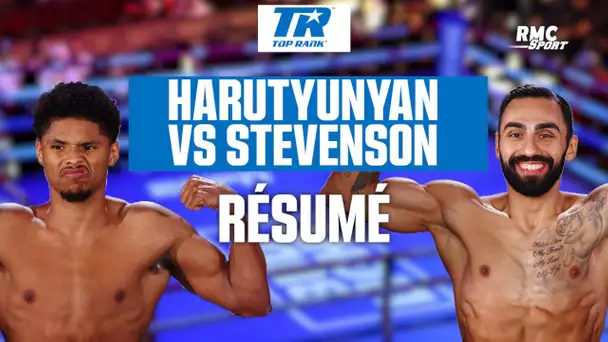 Résumé Boxe : Stevenson-Harutyunyan, la star invaincue a-t-elle conservé sa ceinture ?