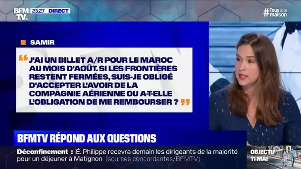 Si je ne peux pas partir au Maroc, suis-je obligé d'accepter l'avoir de la compagnie aérienne ?