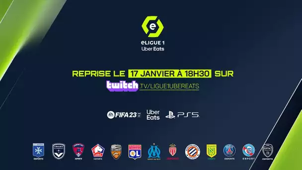 L'eLigue 1 Uber Eats est de retour sur FIFA 23 !