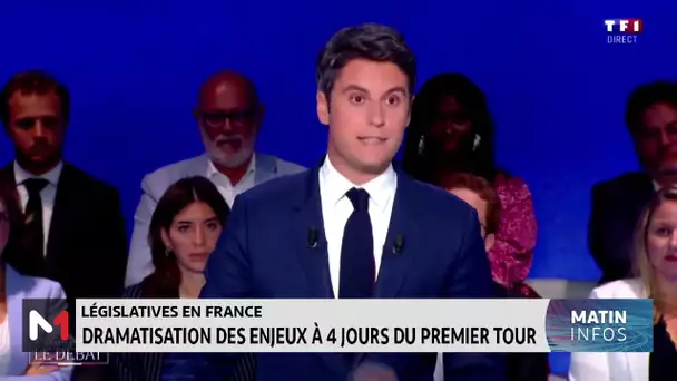 Législatives en France : dramatisation des enjeux à 4 jours du premier tour