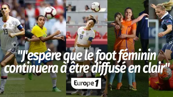 Roxana Maracineanu espère que le foot féminin "continuera à être diffusé en clair" après la Coupe…