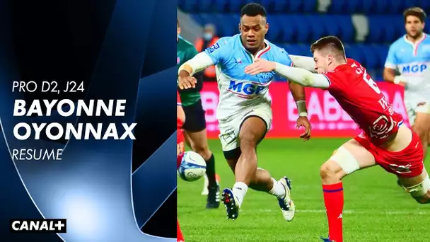 Résumé Bayonne / Oyonnax