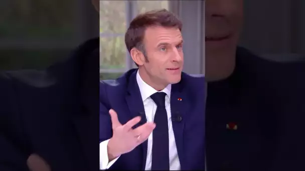 Emmanuel Macron renouvelle sa confiance à Elisabeth Borne #shorts #shortsvideo #manifestation