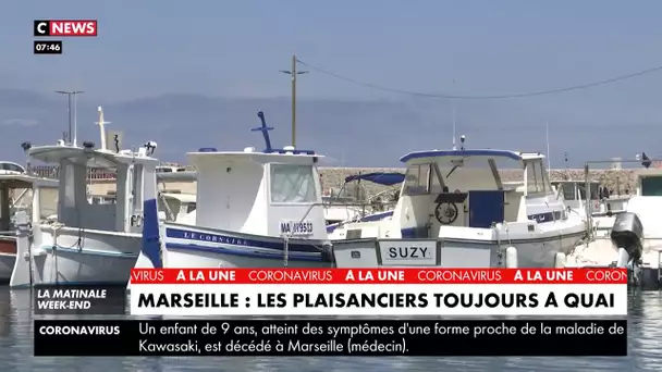 A Marseille, les plaisanciers n’ont toujours pas le droit de sortir en mer