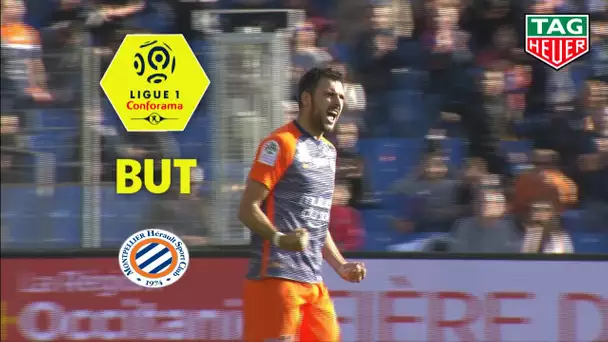 But Gaëtan LABORDE (55') / Montpellier Hérault SC - Stade de Reims (2-4)  (MHSC-REIMS)/ 2018-19