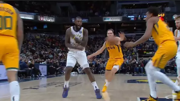 Lance Stephenson's Drops Two FLASHY Passes