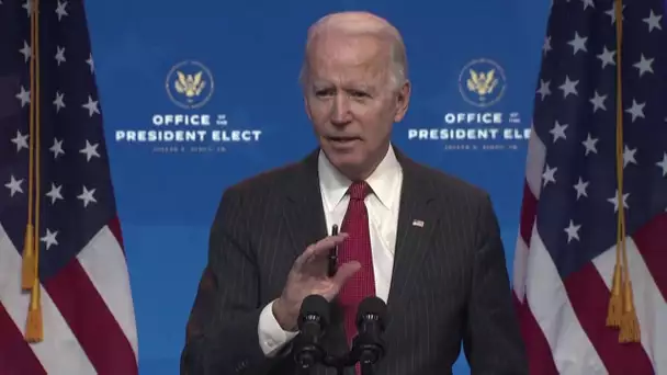 Joe Biden affirme qu'il n'imposera pas de "confinement national" aux États-Unis