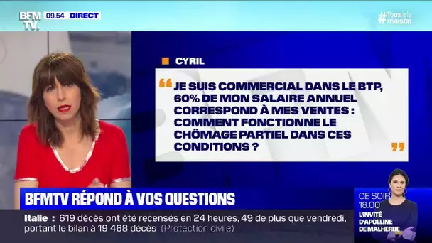 J'ai une part de variable sur mon salaire, est-elle aussi prise en charge par le chômage partiel ?