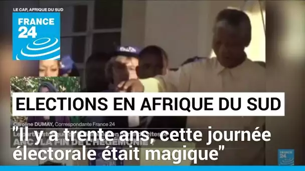 Élections générales en Afrique du Sud : "Il y a trente ans, cette journée électorale était magique"