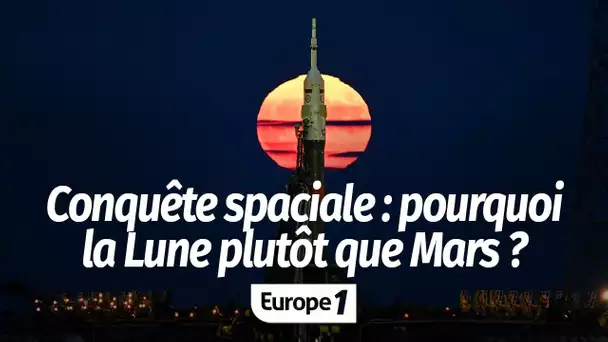 Pourquoi la conquête spatiale se concentre à nouveau sur la Lune, plutôt que sur Mars