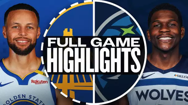 WARRIORS at TIMBERWOLVES | FULL GAME HIGHLIGHTS | January 15, 2025