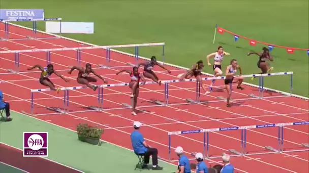 Paris Charléty 2013 : Finale 100 m haies (Cindy Billaud en 12&#039;&#039;59)