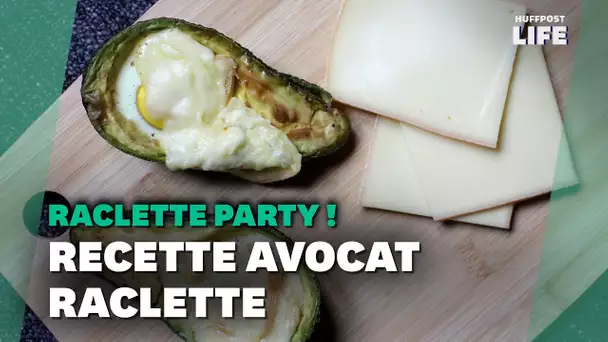 Une raclette sans patates, c’est possible, la preuve avec cette recette à l’avocat