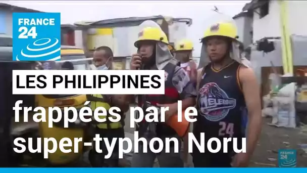 Un super-typhon frappe les Philippines : appel à évacuer dans les zones en danger • FRANCE 24