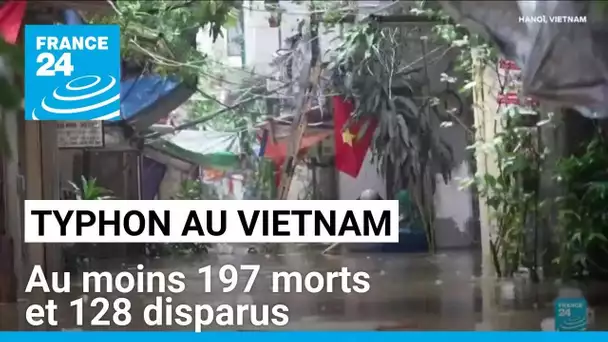 Typhon au Vietnam : au moins 197 morts et 128 disparus • FRANCE 24