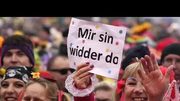 Malgré la recrudescence du covid, les fêtards célèbrent le début du carnaval de Cologne