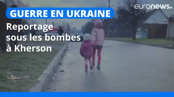 Reportage : avec les civils dans la ville de Kherson "libérée" mais bombardée