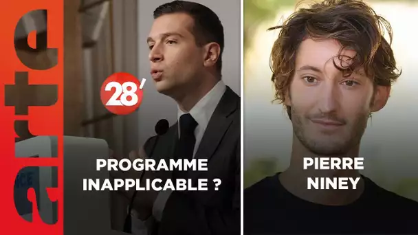 Pierre Niney / Programme du RN : est-il inapplicable ? - 28 Minutes - ARTE