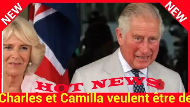 Charles et Camilla veulent être de “glorieux grands-parents”