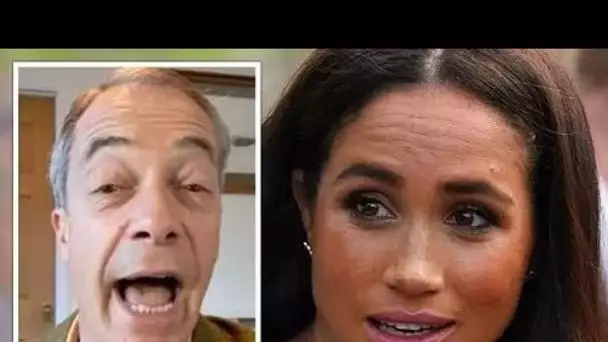 Nigel Farage frappe Meghan Markle alors qu'un nouveau clip montre qu'elle savait faire la révérence