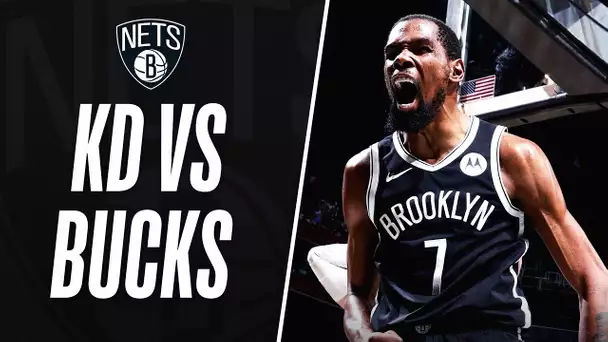 KD's INSANE Highlights Across 7 Games vs Bucks! 🎯