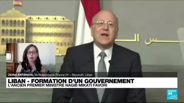 Liban : l'ancien Premier ministre Nagib Mikati, favori pour former un gouvernement • FRANCE 24