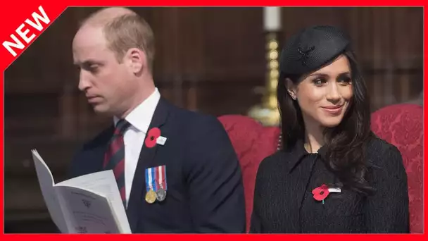 ✅  « Une insulte à la reine », le prince William ne pardonne pas à Meghan et Harry