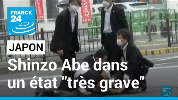 Japon : l'ancien Premier ministre Shinzo Abe dans un état "très grave" après une attaque par balle