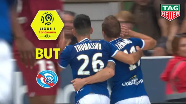 But Adrien THOMASSON (21') / RC Strasbourg Alsace - FC Metz (1-1)  (RCSA-FCM)/ 2019-20