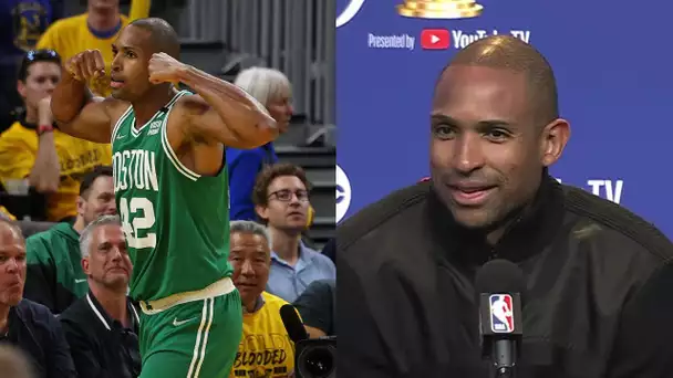 Al Horford & Celtics Speak On His 26 PT Finals Debut! | Celtics vs Warriors