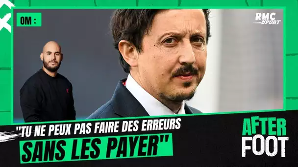 OM : “Tu ne peux pas faire des erreurs sans les payer”, estime W. Acherchour