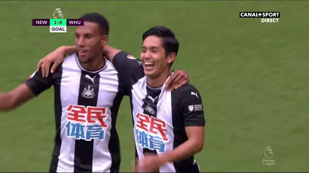 L'ouverture du score de Newcastle !