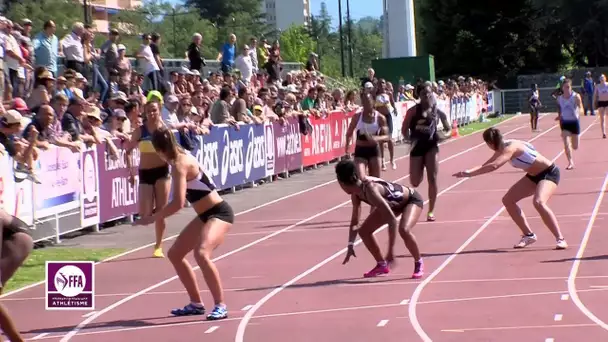 Aix-les-Bains 2014 : Finale F 4x100 m (Amiens Uc en 45&#039;&#039;74)