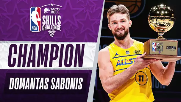 Domantas Sabonis WINS The #TacoBellSkills​ Challenge | 2021 #NBAAllStar