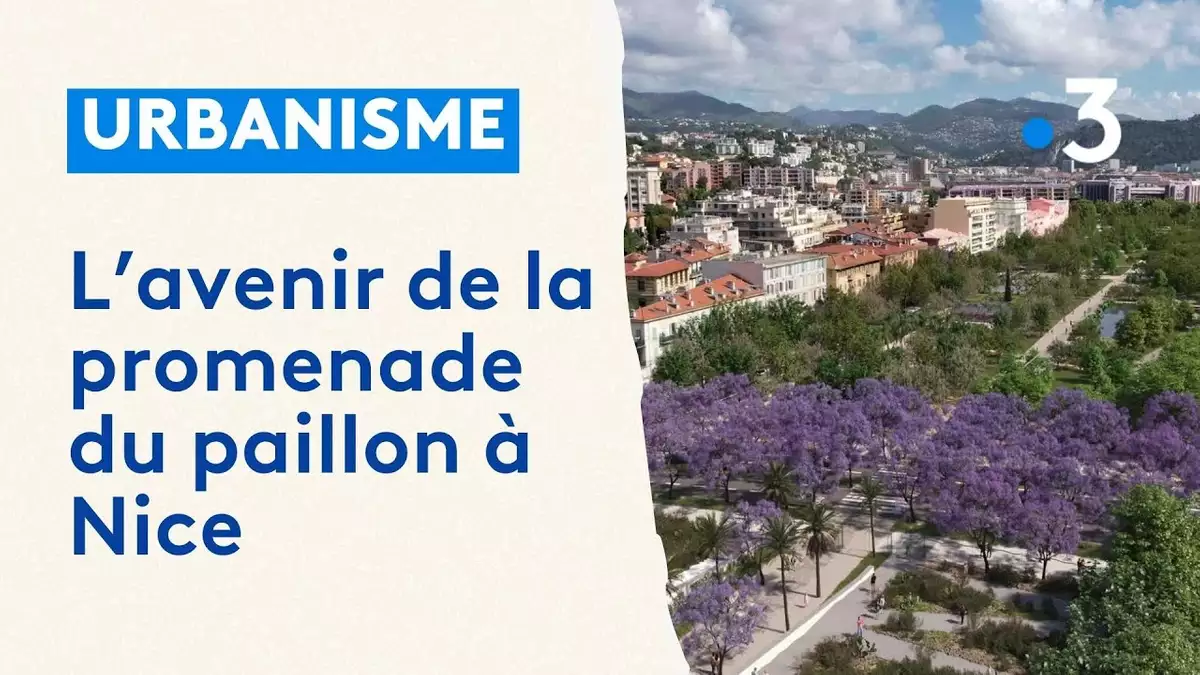 Projet de parc urbain à Nice, 8 hectares d'ici 2025 sur la promenade du