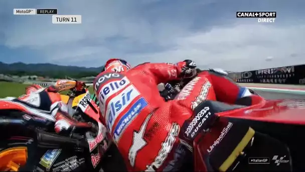 MotoGP - L'incroyable attaque de Márquez sur Dovizioso