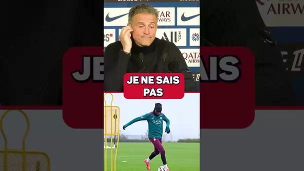 🚨 Randal Kolo Muani sur le départ au PSG ? La réponse de Luis Enrique ! #shorts