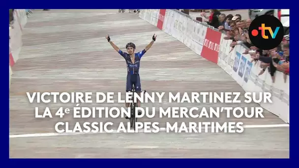 Victoire de Lenny Martinez sur cette 4ᵉ édition du Mercan’tour Classic Alpes-Maritimes