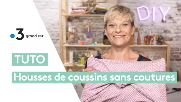 Furoshiki tuto : faire des housses de coussin sans couture